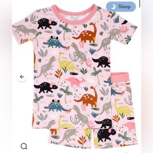 Little Sleepies Jurassic Jungle Two-piece Pajama Set